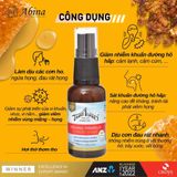 Xịt họng keo ong Organic Propolis Throat with Manuka Honey MG550+