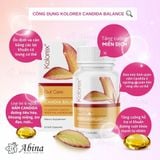 Viên đào thải nấm vùng kín Kolorex Gut Care Candida Balance Dr Chubby