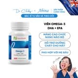 Viên Dầu Cá Omega 3 NzPureHealth 100 Viên Hỗ Trợ Mắt, Não, Tim Mạch