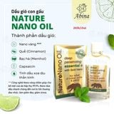 Dầu nóng con gấu công nghệ nano Natural Nano Oil 8ml (Mỹ)
