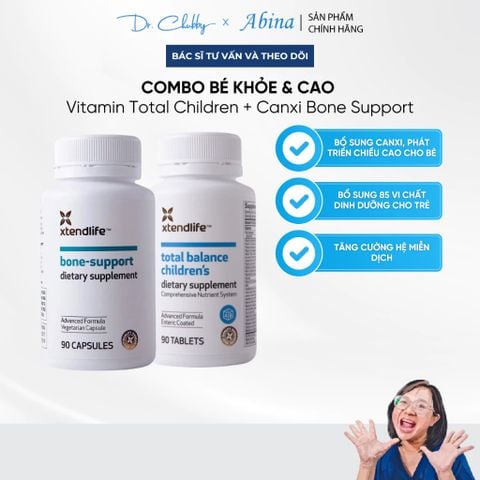 Viên canxi hữu cơ D3K2 tăng chiều cao & mật độ xương Bone Support Xtendlife