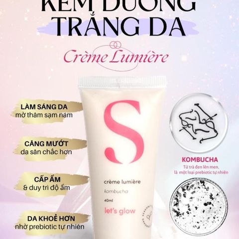Seasonly Crème Lumière Kem dưỡng trắng da Light Up Cream 40ml