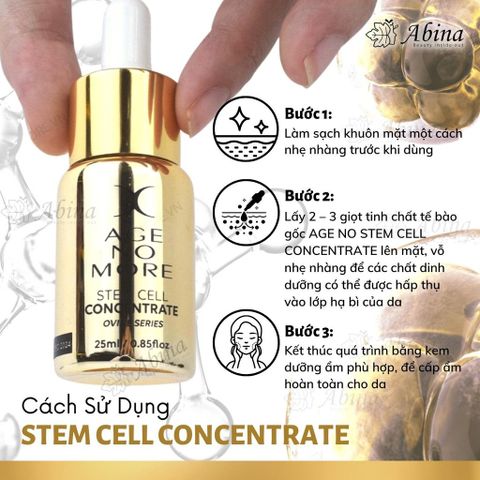 Tinh chất Serum phục hồi Age No More Stem Cell Concentrate