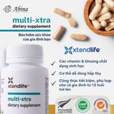Viên 42 Vitamin & Khoáng Chất Cho Cả Gia Đình Xtendlife Multi Xtra 60 Viên