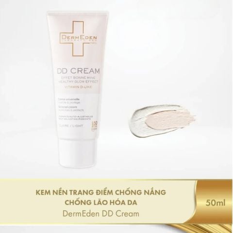 Kem Chống Nắng Che Khuyết Điểm DermEden DD Cream SPF 50 PA+++ 50ml