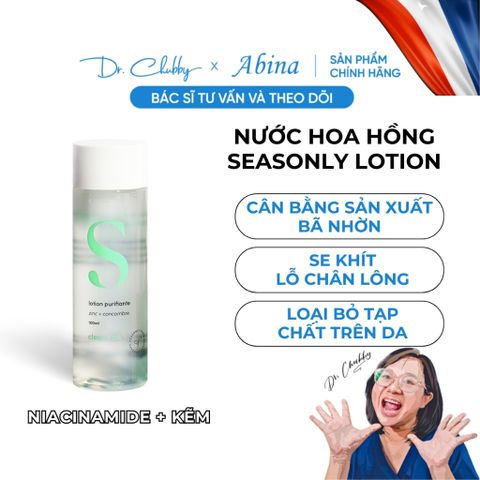 Nước hoa hồng Seasonly Purifying Lotion (Lotion Purifiante) 100ml