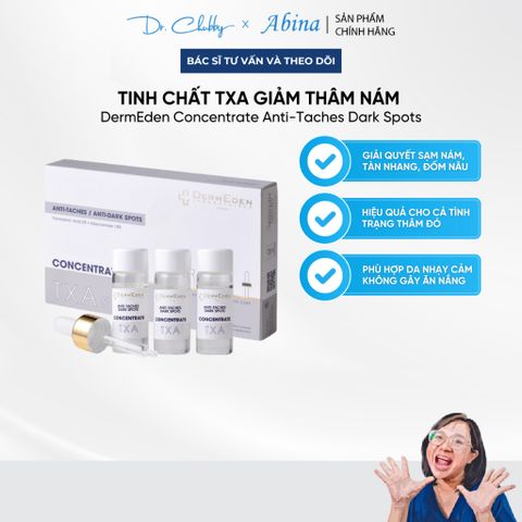 Tinh Chất Giảm Nám, Mờ Tàn Nhang TXA 3% DermEden Anti-Taches 30ml
