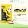 Viên kẽm AMAGAIN sản xuất tại Traphaco CNC ứng dụng Kẽm Chelamax® Bisglycinate, phân phối bởi Freshen Health