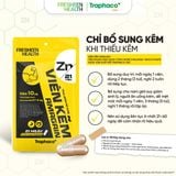  [Sale] Nhân bản từ Viên kẽm AMAGAIN sản xuất tại Traphaco CNC ứng dụng Kẽm Chelamax® Bisglycinate, phân phối bởi Freshen Health 