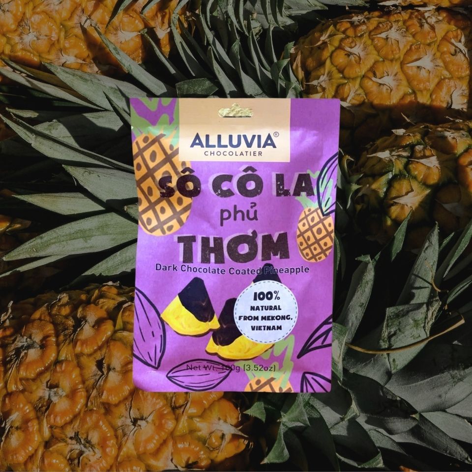  Chocolate Coated Pineapple 