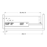 Ray Âm EPC Evo 550mm Giảm Chấn Hafele 433.32.076