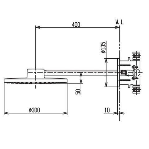 Bát Sen Gắn Tường ToTo TBW01005B/TBN01002B