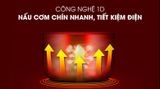 Nồi cơm điện Sharp 0.72 lít KS-A08V-WH Trắng