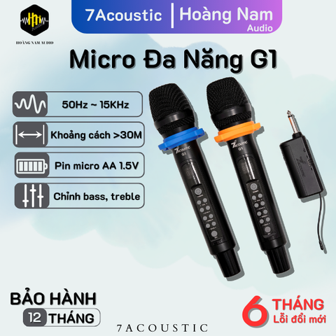 Micro 7Acoustic G1 Chính Hãng