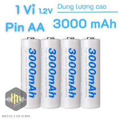 [HỘP 4 PIN] Beston AA 3000mAh 1,2v