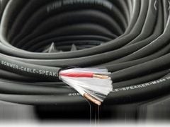 Dây loa SOMMOR 2x1.0mm, dây loa chống nhiễu giá 1m