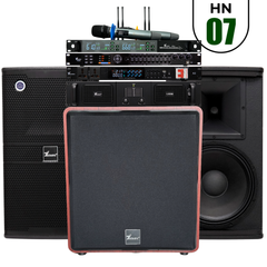 Dàn Karaoke 7Acoustic chính hãng 6 thiết bị HN07