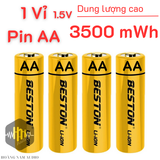 [HỘP 4 PIN] Beston AA 3500mWh 1,5V