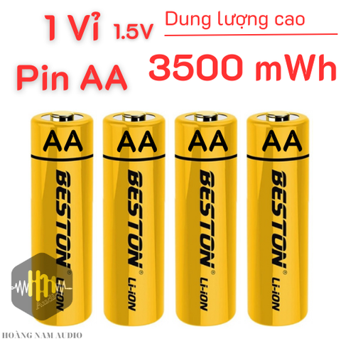 [HỘP 4 PIN] Beston AA 3500mWh 1,5V