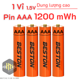 [HỘP 4 PIN] Beston AAA 1200mWh 1,5V