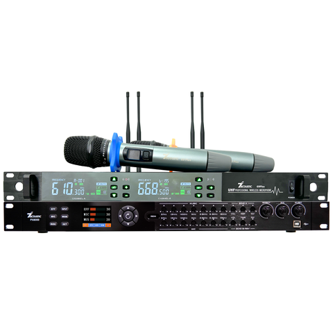 Combo Vang số PX8000 và Micro G9 Plus [Màu Đen]