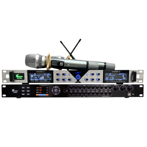 Combo Vang số PX8000 [Màu Đen] và Micro G6 Plus