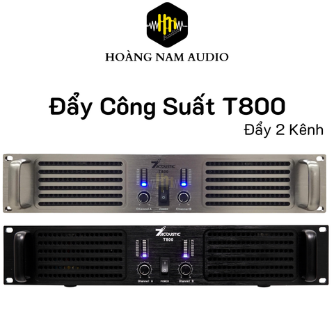 Đẩy công suất 7Acoustic T800 - 2 Kênh
