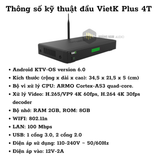 Combo Đầu VietK Plus và Màn VietK22 hàng mới chính hãng