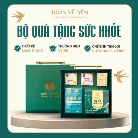 Bộ Quà Tặng Sức Khỏe Tiện Lợi Từ Yến Sào