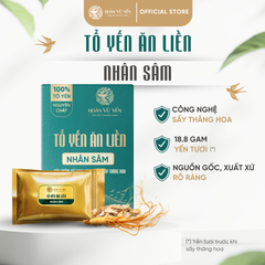 Tổ Yến Ăn Liền Sấy Thăng Hoa