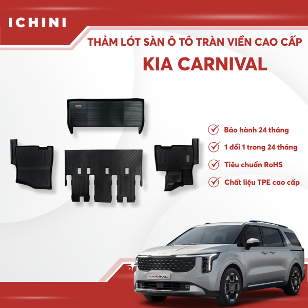 Thảm lót sàn oto Kia Canival