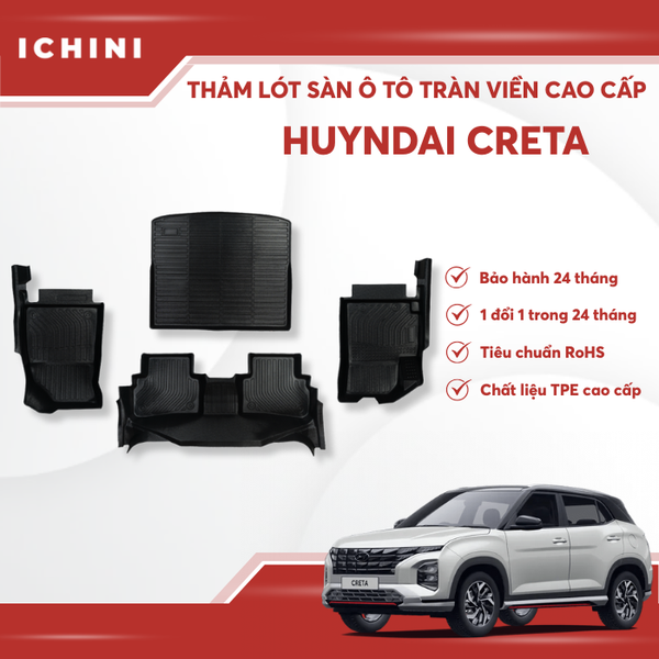 Thảm lót sàn ô tô Honda Creta