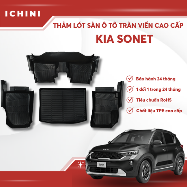 Thảm  lót sàn oto Kia Sonet