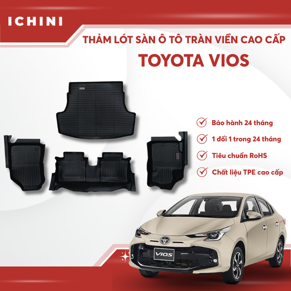 Thảm lót sàn ô tô Toyota Vios