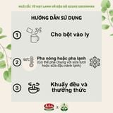  Bột ngũ cốc dinh dưỡng từ hạt lanh và đậu đỏ Azuki Greenmax Đài Loan 