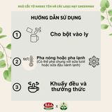  Bột ngũ cốc dinh dưỡng khoai tím và các loại hạt Greenmax Đài Loan 