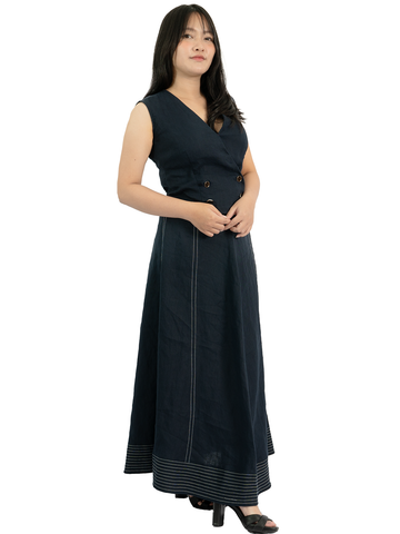 Chất liệu: Linen Tưng Premium định lượng 200 gms
Lót: Không lót
Bản lưng: Không
Túi: Không
Giây kéo: Giây kéo dấu sườn