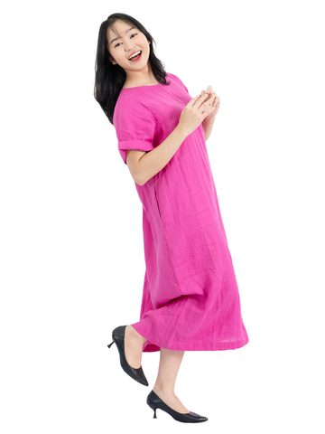  Đầm Suông Bateau 