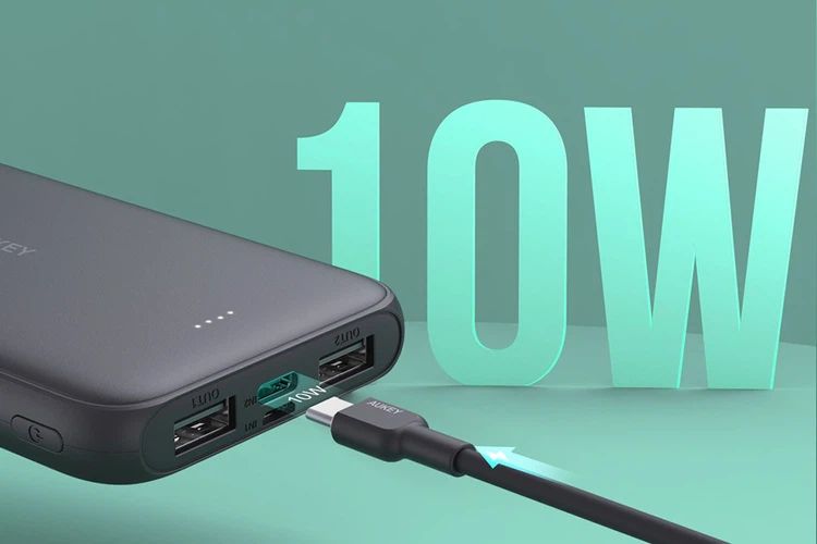 Pin sạc dự phòng Aukey Basix Slim PB-N99 10000mAh