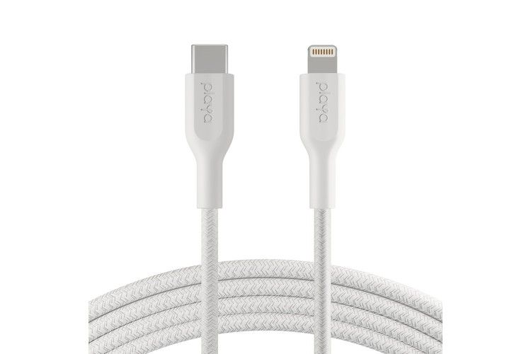 Cáp USB-C to Lightning MFI Belkin Playa 30W dây dù 1m