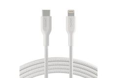 Cáp USB-C to Lightning MFI Belkin Playa 30W dây dù 1m