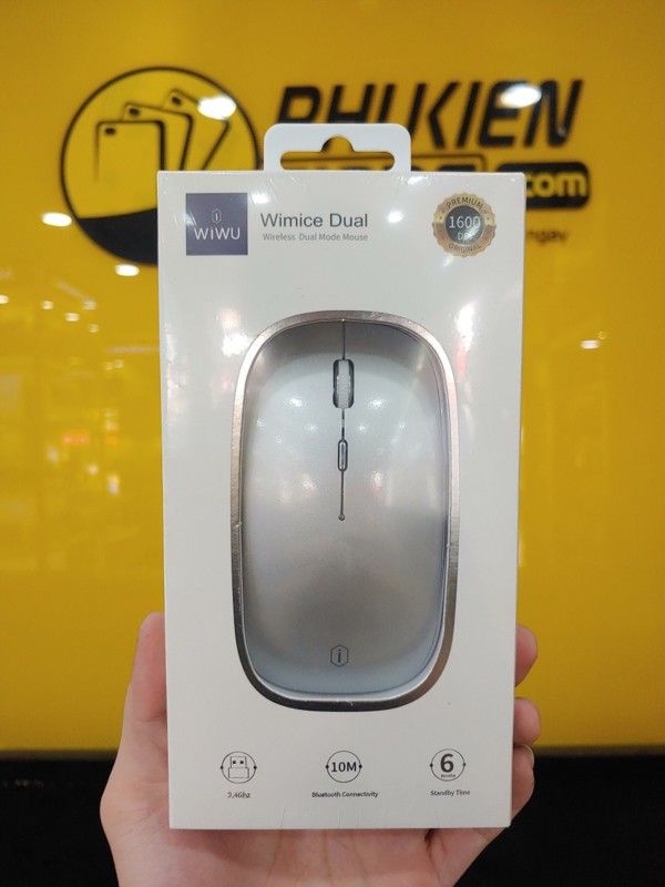Chuột Không Dây Kết Nối Bluetooth Wiwu Wimice Dual WM101