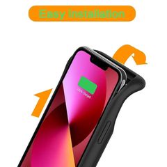 Ốp lưng iPhone 14 kiêm sạc dự phòng Enhanced 6500mAh