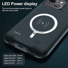 Ốp lưng iPhone 14 kiêm sạc dự phòng Upgraded 10000mAh