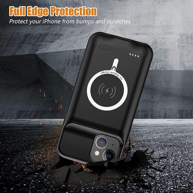 Ốp lưng iPhone 14 kiêm sạc dự phòng Upgraded 10000mAh