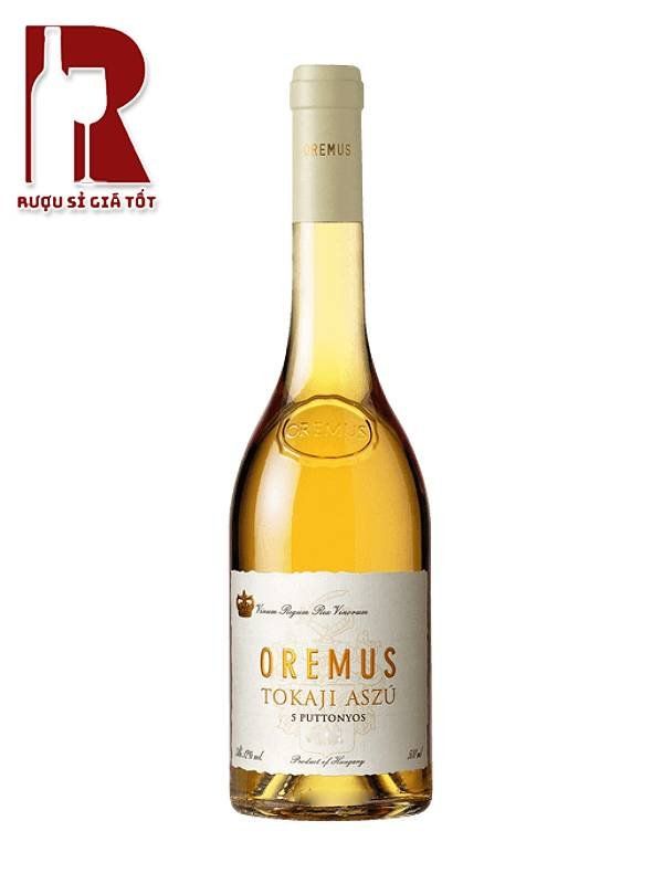 Rượu Vang Hungary Trắng Oremus Tokaj Aszu 5 Puttonyos By Vega Sicilia
