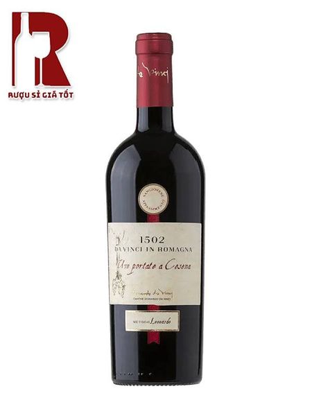 Rượu Vang Ý Đỏ 1502 Da Vinci Romagna Uve Portate A Cesena