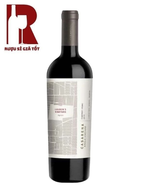 Rượu Vang Argentina Đỏ Casarena Single Vineyards Lauren's Vineyard Agrelo