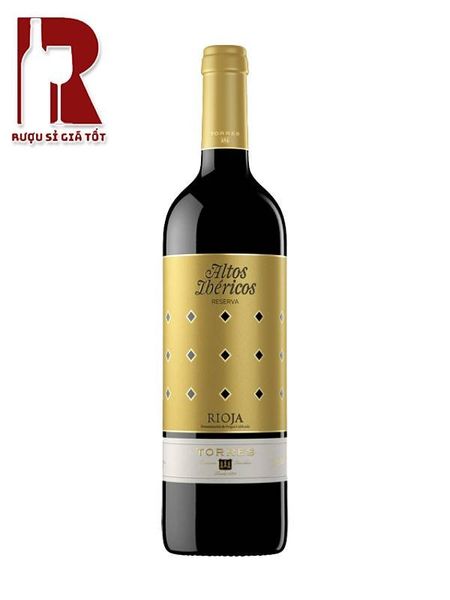 Rượu Vang Tây Ban Nha Đỏ Torres Altos Ibericos Reserve Rioja DOCa Gold Label