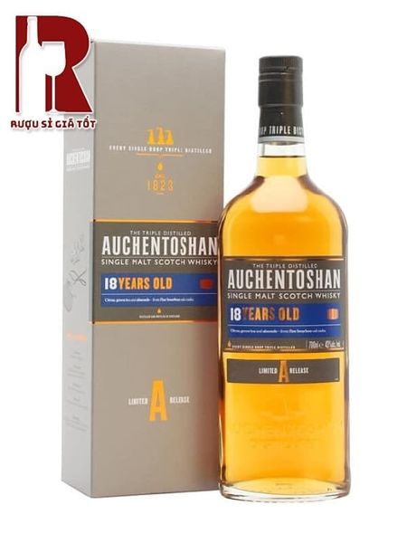 Rượu Whisky Auchentoshan 18 Năm